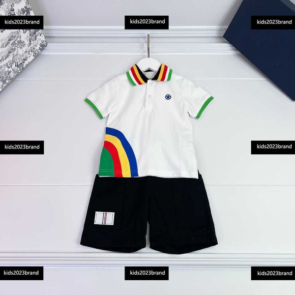 kids clothes child sets baby dress summer 2pcs polo shirt and shorts rainbow design tracksuit outdoor size 100-150 cm feb18, White
kids clothes child sets baby dress summer 2pcs polo shirt and shorts rainbow design tracksuit outdoor size 100-150 cm feb18, White