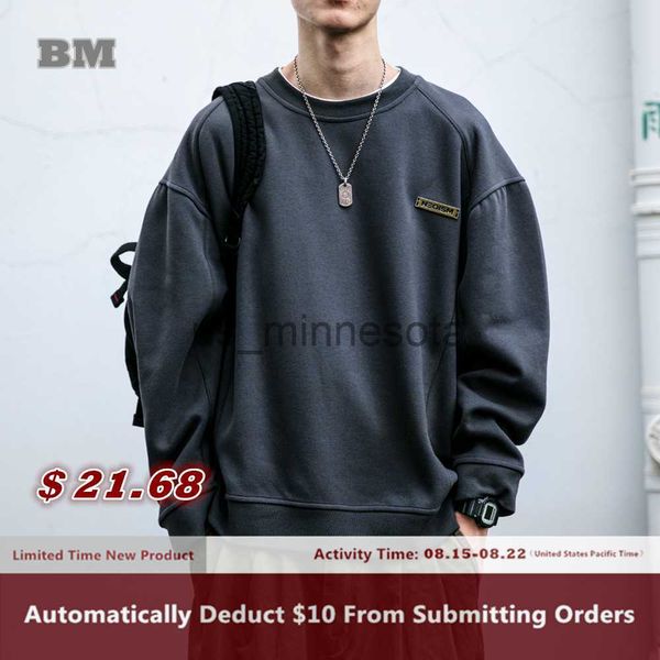mens hoodies sweatshirts japanese vintage crew neck sweatshirt men clothing korean streetwear hip hop oversize pullover harajuku coat mal j2, Black
mens hoodies sweatshirts japanese vintage crew neck sweatshirt men clothing korean streetwear hip hop oversize pullover harajuku coat mal j2, Black