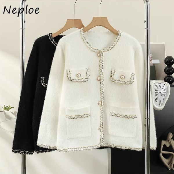 womens knits tees neploe japanese style long sleeve cardigans mujer autumn loose women y2k grunge oneck knitted cardigan 230818, White
womens knits tees neploe japanese style long sleeve cardigans mujer autumn loose women y2k grunge oneck knitted cardigan 230818, White