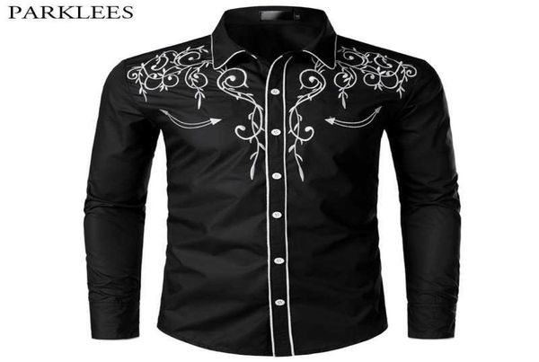 stylish western cowboy shirt men brand design embroidery slim fit casual long sleeve shirts mens wedding party shirt for male p0819586954, White;black
stylish western cowboy shirt men brand design embroidery slim fit casual long sleeve shirts mens wedding party shirt for male p0819586954, White;black