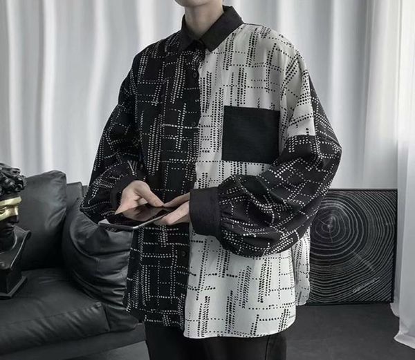 casual shirts men fashion 2020 plus size streetwear clothes plaid long sleeve men039s shirt black vintage blouse button male to4075322, White;black
casual shirts men fashion 2020 plus size streetwear clothes plaid long sleeve men039s shirt black vintage blouse button male to4075322, White;black