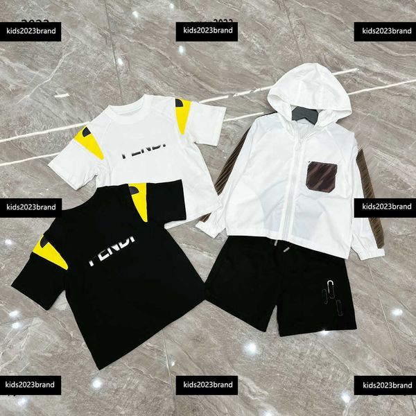 designer baby tracksuits kids sunscreen suit 3pcs pocket decoration hooded jacket and round neck t-shirt and shorts june08, White
designer baby tracksuits kids sunscreen suit 3pcs pocket decoration hooded jacket and round neck t-shirt and shorts june08, White