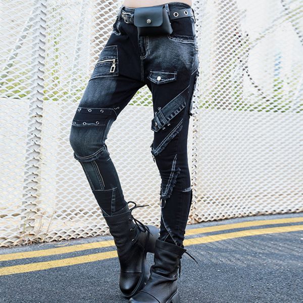 women's pants s vefadisa black multipocket denim pencil pant 2023 spring autumn patchwork trousers skinny female jeans qyf6312 230818, Black;white
women's pants s vefadisa black multipocket denim pencil pant 2023 spring autumn patchwork trousers skinny female jeans qyf6312 230818, Black;white