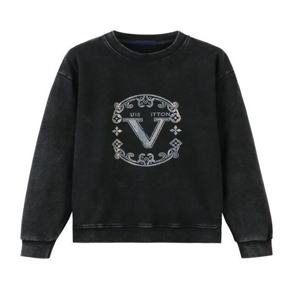 2023 autumn/winter new pure cotton letter printing sweatshirt fashion round neck version old craft w09-18, Black;brown
2023 autumn/winter new pure cotton letter printing sweatshirt fashion round neck version old craft w09-18, Black;brown