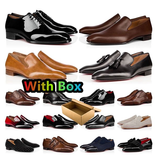 with box loafers fashion designers red bottoms mens shoes designer shoes platform sneakers big size casual shoe black flat trainers 39-47
with box loafers fashion designers red bottoms mens shoes designer shoes platform sneakers big size casual shoe black flat trainers 39-47