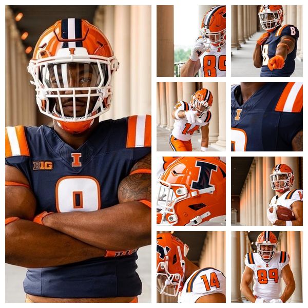 2023 illinois football 82 nate guinn 41 james kreutz 68 zachary barlev 81 griffin moore 73 josh gesky 24 david olano 41 tanner arkin 31 decl, Black;red
2023 illinois football 82 nate guinn 41 james kreutz 68 zachary barlev 81 griffin moore 73 josh gesky 24 david olano 41 tanner arkin 31 decl, Black;red