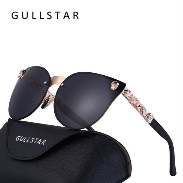 gullstar 2020 fashion women gothic sunglasses skull frame metal temple sun glasses feminino luxury313e, White;black
gullstar 2020 fashion women gothic sunglasses skull frame metal temple sun glasses feminino luxury313e, White;black