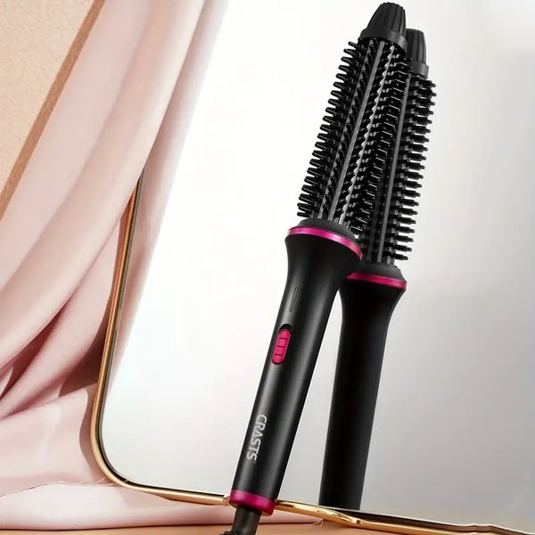 negative ion electric hair curling comb internal buckle hair curling iron electric hair styling tools for women, Black
negative ion electric hair curling comb internal buckle hair curling iron electric hair styling tools for women, Black