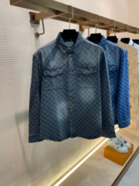 2023 men designer coat jacket double letter jacquard denim long sleeve women gray blue m-3xl, Black;brown
2023 men designer coat jacket double letter jacquard denim long sleeve women gray blue m-3xl, Black;brown