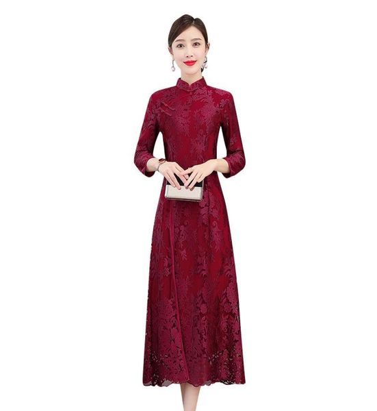 casual dresses mother wedding cheongsam dress autumn small middleaged big size noble young standup collar embroidered lace retro9207339, Black;gray
casual dresses mother wedding cheongsam dress autumn small middleaged big size noble young standup collar embroidered lace retro9207339, Black;gray