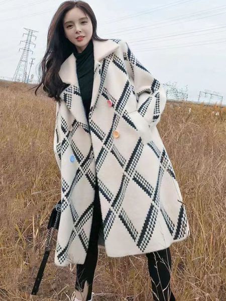 womens wool blends trench coat women long coats and jackets winter clothing loose warm elegance autumn jacket office lady 230818, Black
womens wool blends trench coat women long coats and jackets winter clothing loose warm elegance autumn jacket office lady 230818, Black
