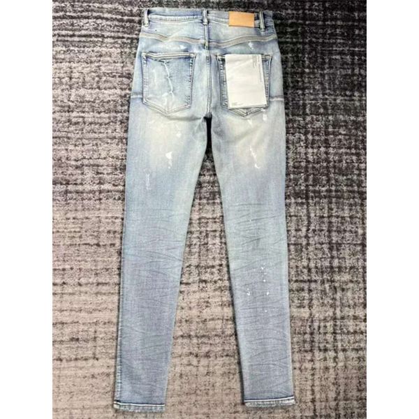 purple jeans retro pantalones brand denimjeans mens designer pants ripped straight regular denim tears loose washed412, Blue
purple jeans retro pantalones brand denimjeans mens designer pants ripped straight regular denim tears loose washed412, Blue
