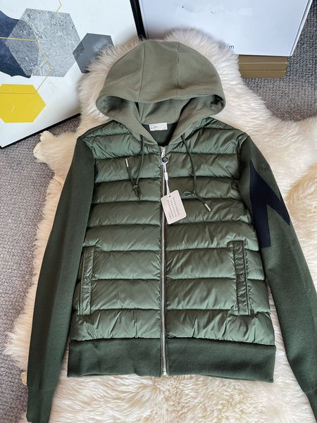 2024luxury france mens down jacket letter monclair logo knitted women parkas panel casual coats bomber jackets designers men s clothing 001s, Black
2024luxury france mens down jacket letter monclair logo knitted women parkas panel casual coats bomber jackets designers men s clothing 001s, Black