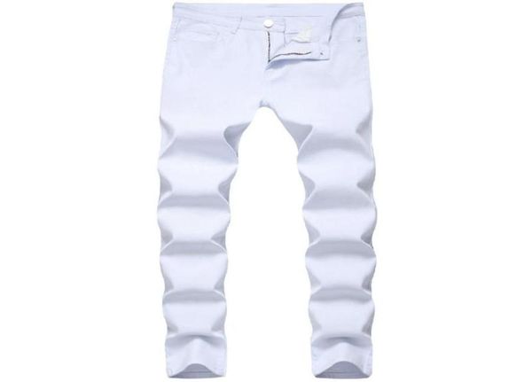 designer fashion white jeans brand elastic mens denim trousers casual slim fit stretch skinny pants6951928, Blue
designer fashion white jeans brand elastic mens denim trousers casual slim fit stretch skinny pants6951928, Blue