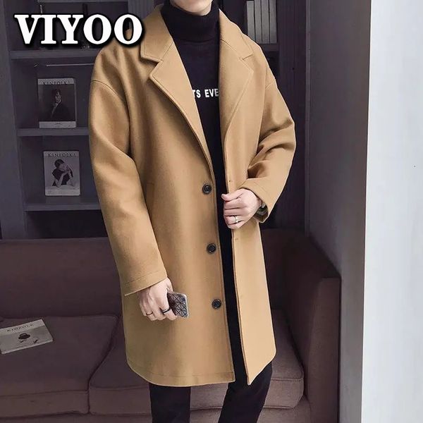 men's jackets jacket wool business clothing casual oversized sprin overcoat male trench coats windbreaker outerwear for men 230818, Black;brown
men's jackets jacket wool business clothing casual oversized sprin overcoat male trench coats windbreaker outerwear for men 230818, Black;brown