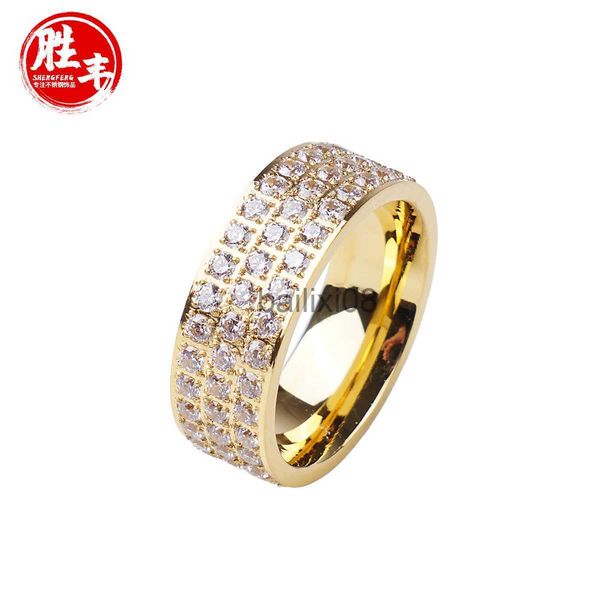 band rings diamond inlaid titanium steel ring fashionable trend light luxury niche design personalized jewelry j230819, Silver
band rings diamond inlaid titanium steel ring fashionable trend light luxury niche design personalized jewelry j230819, Silver