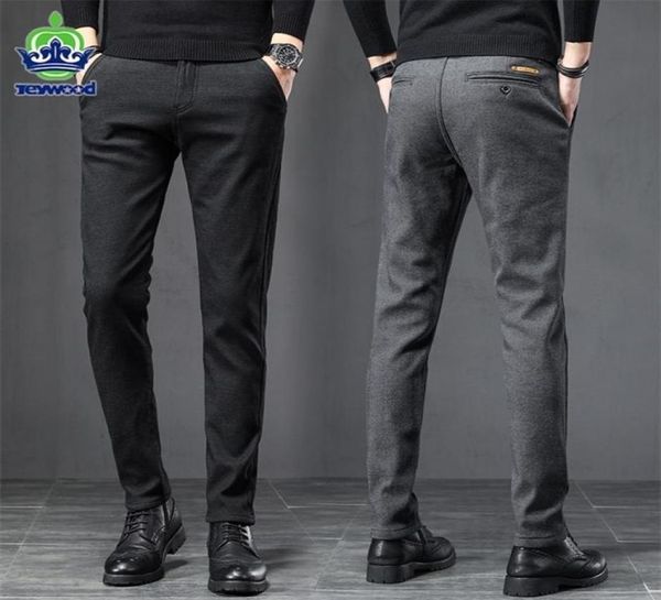 spring autumn business dress pants men elastic waist frosted fabric casual trousers formal social suit pant costume homme 2203255440874, Black
spring autumn business dress pants men elastic waist frosted fabric casual trousers formal social suit pant costume homme 2203255440874, Black