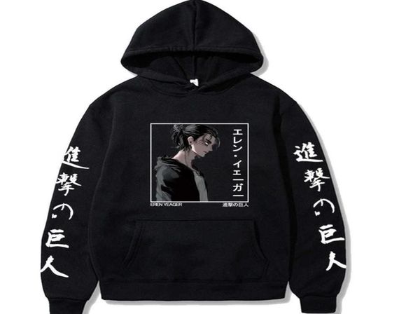 anime eren yeager hoodies casual attack on titan hoodie sweatshirt men women h08183675831, Black
anime eren yeager hoodies casual attack on titan hoodie sweatshirt men women h08183675831, Black