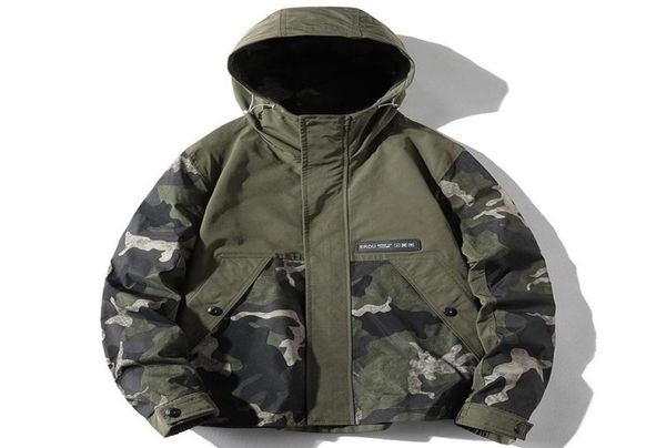 men camouflage jacket urban spring and autumn trendy brand hooded loose fashion with hood men039s jackets5286488, Black;brown
men camouflage jacket urban spring and autumn trendy brand hooded loose fashion with hood men039s jackets5286488, Black;brown