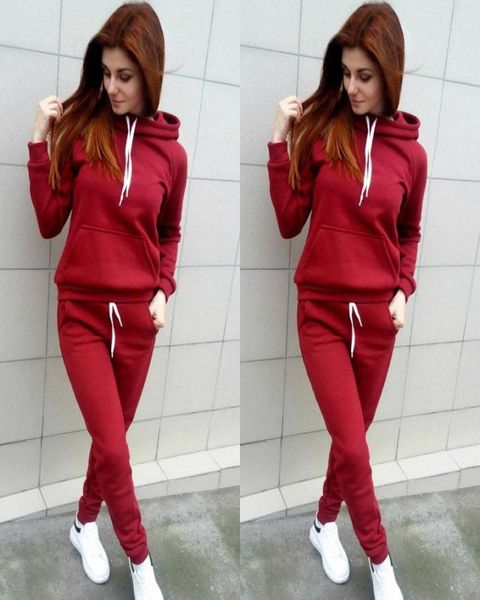 2020 new arrival fallwinter casual hoodie 2pcs womens tracksuit coatpants suit exercise sweatshirt wine red 3colors 6710980, White;black
2020 new arrival fallwinter casual hoodie 2pcs womens tracksuit coatpants suit exercise sweatshirt wine red 3colors 6710980, White;black
