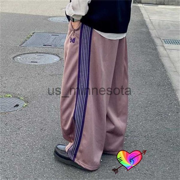 men's jeans 2023 oversized taupe needles pants men women 11 wide leg needles track pants butterfly sweatpants ge sport trousers j230821, Blue
men's jeans 2023 oversized taupe needles pants men women 11 wide leg needles track pants butterfly sweatpants ge sport trousers j230821, Blue