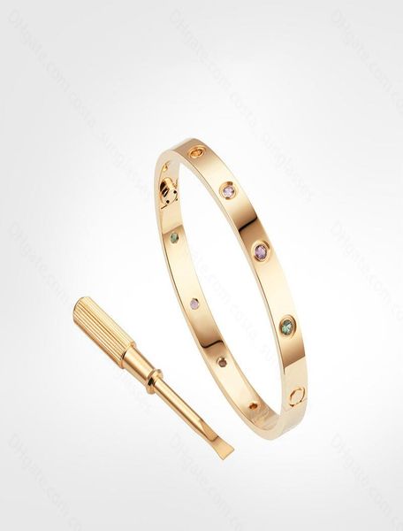 love screw bracelet mens bracelets colored diamonds designer bangle luxury jewelry women titanium steel goldplated craft gold sil6677033, Black
love screw bracelet mens bracelets colored diamonds designer bangle luxury jewelry women titanium steel goldplated craft gold sil6677033, Black