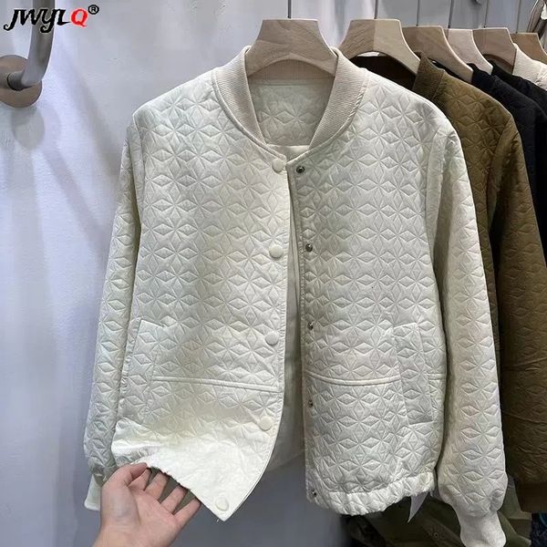 women's jackets casual loose spring bomber 2023 lined single breasted vintage baseball chaquetas long sleeve short outerwear 230817, Black;brown
women's jackets casual loose spring bomber 2023 lined single breasted vintage baseball chaquetas long sleeve short outerwear 230817, Black;brown