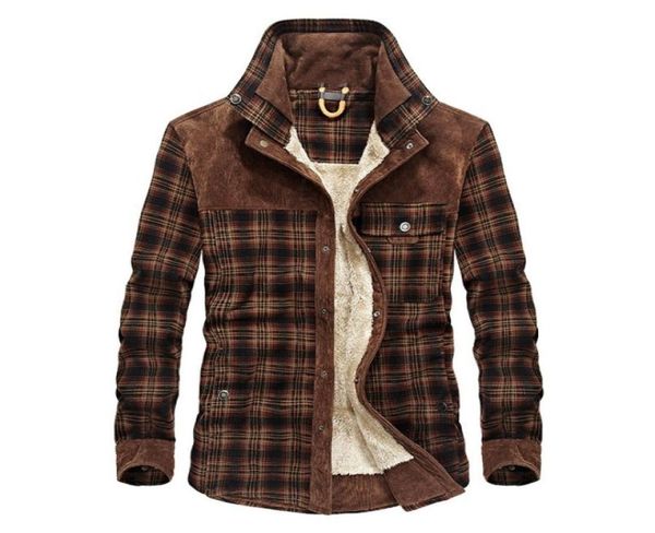 men039s warm jacket fleece thick army coat autumn winter plaid jacket men slim fit clothing mens brand clothing2583003, Black;brown
men039s warm jacket fleece thick army coat autumn winter plaid jacket men slim fit clothing mens brand clothing2583003, Black;brown