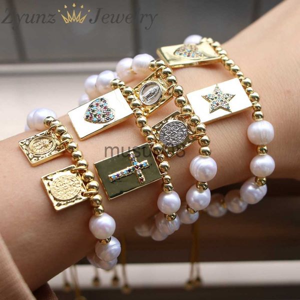 bangle 5pcs virgin mary religious bracelets for women copper freshwater pearl beads cubic zirconia bracelets heart jewelry women gifts j2308, Black
bangle 5pcs virgin mary religious bracelets for women copper freshwater pearl beads cubic zirconia bracelets heart jewelry women gifts j2308, Black