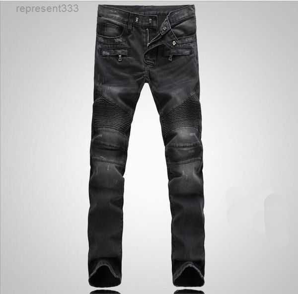 fashion men's foreign trade light blue black jeans pants motorcycle biker men washing to do the old fold trousers casual runway denim o
fashion men's foreign trade light blue black jeans pants motorcycle biker men washing to do the old fold trousers casual runway denim o