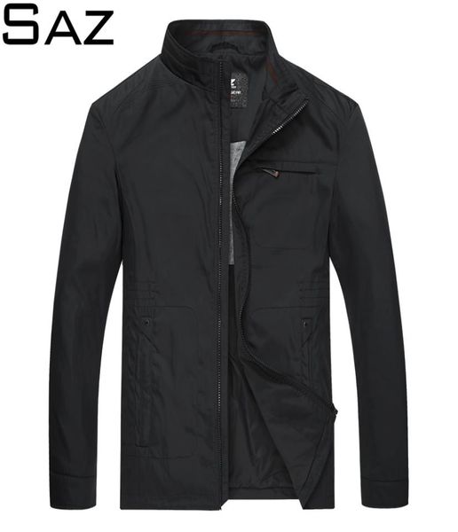 saz men039s zipfront golf jacket01234567891011124650956, Black;brown