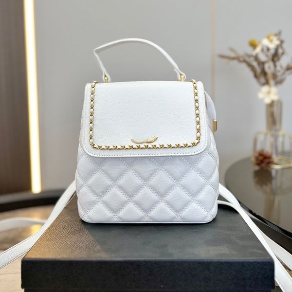 fashion women backpack chain bag leather clamshell quilted diamond hardware metal buckle luxury handbag matelasse chain shoulder bagmobile p
fashion women backpack chain bag leather clamshell quilted diamond hardware metal buckle luxury handbag matelasse chain shoulder bagmobile p