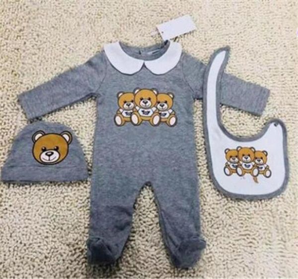 designer cute newborn baby clothes set infant baby boys printing bear romper baby girl jumpsuitbibs cap outfits set 018 month9856013, White
designer cute newborn baby clothes set infant baby boys printing bear romper baby girl jumpsuitbibs cap outfits set 018 month9856013, White