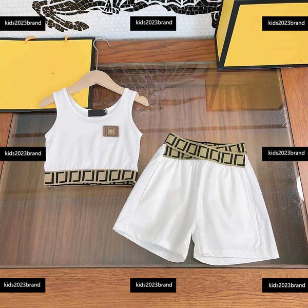 kids clothes designer tank sets baby fashion brand shorts summer 2pcs t-shirt and letter combination pleated skirt summer new product, White
kids clothes designer tank sets baby fashion brand shorts summer 2pcs t-shirt and letter combination pleated skirt summer new product, White