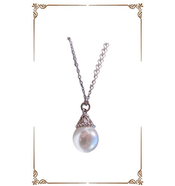 925 freshwater pearl necklace designer inlaid petal necklaces valentine039s day gift5681699, Silver
925 freshwater pearl necklace designer inlaid petal necklaces valentine039s day gift5681699, Silver
