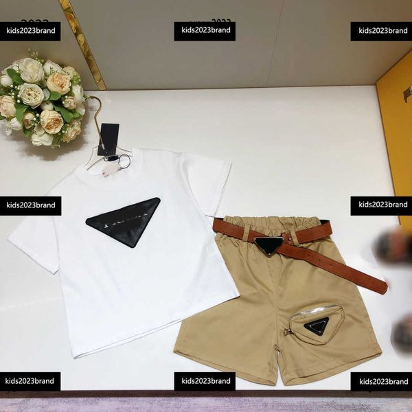 tracksuits kids designer clothes t-shirt set size 110-160 cm 2pcs geometric logo decoration t-shirt and fashion belt shorts may10, White
tracksuits kids designer clothes t-shirt set size 110-160 cm 2pcs geometric logo decoration t-shirt and fashion belt shorts may10, White