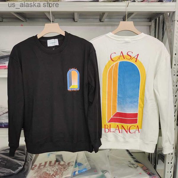 men's hoodies sweatshirts fantasy gate print casablanca sweatshirts round neck men women fall winter casual loose pullover hoody t23081, Black
men's hoodies sweatshirts fantasy gate print casablanca sweatshirts round neck men women fall winter casual loose pullover hoody t23081, Black