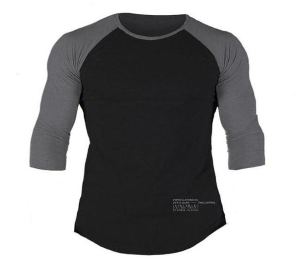 men039s tshirts men casual skinny tshirt cotton shawl sleeve shirts gyms fitness bodybuilding workout patchwork tee male7262021, White;black
men039s tshirts men casual skinny tshirt cotton shawl sleeve shirts gyms fitness bodybuilding workout patchwork tee male7262021, White;black