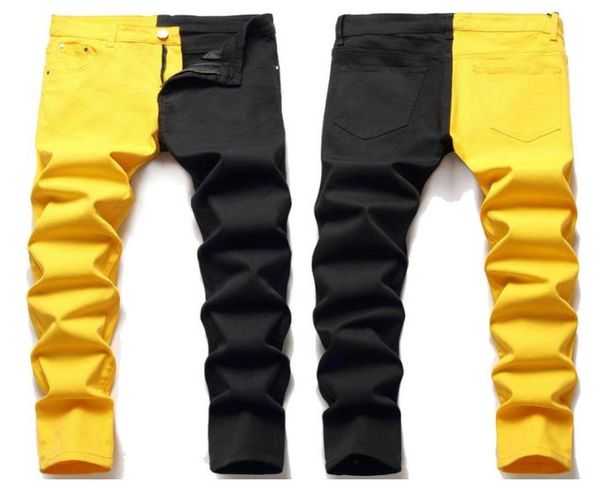 color design autumn and winter jeans men039s yellow black stretch trousers washed men039s leisure4732774, Blue
color design autumn and winter jeans men039s yellow black stretch trousers washed men039s leisure4732774, Blue