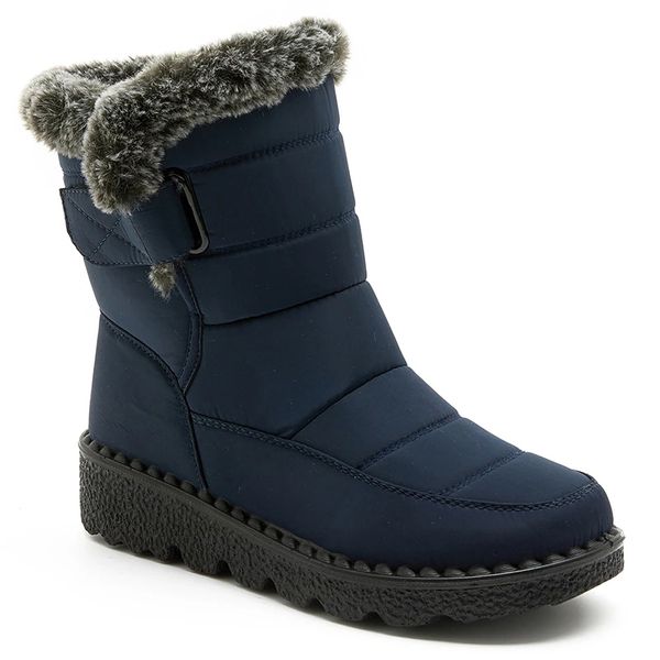 waterproof snow boots designer black navy blue women winter warm plush ankle booties front zipper non slip cotton padded outdoor shoes
waterproof snow boots designer black navy blue women winter warm plush ankle booties front zipper non slip cotton padded outdoor shoes