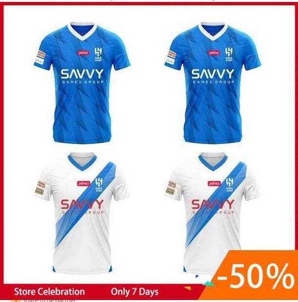 23 24 maillot al-hilal sfc soccer jerseys ruben pereira 2023 2024 sergej neves koulibaly football shirt home away survetement de foot men ca, White;black
23 24 maillot al-hilal sfc soccer jerseys ruben pereira 2023 2024 sergej neves koulibaly football shirt home away survetement de foot men ca, White;black