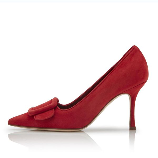fashion women's sandals maysalepump 90 mm bright red navy blue suede buckle detail pumps italy beautiful pointed toe design evening dre, Black
fashion women's sandals maysalepump 90 mm bright red navy blue suede buckle detail pumps italy beautiful pointed toe design evening dre, Black