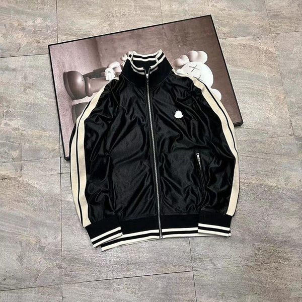 men's jacket fashion casual luxury brand designer loose breathable zipper smooth thin sports quick-drying jacket for women, Black;brown
men's jacket fashion casual luxury brand designer loose breathable zipper smooth thin sports quick-drying jacket for women, Black;brown
