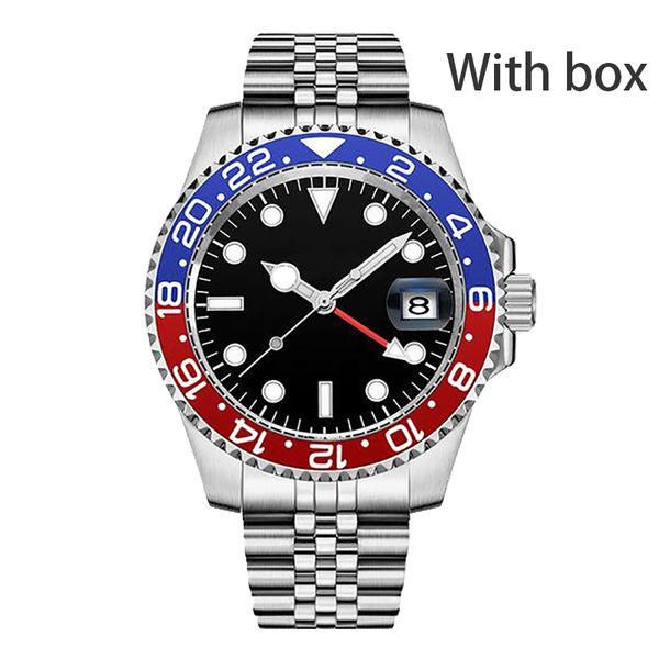 watches men luxury watch automatic machinery batman gmt pepsi sapphire luminous wristwatch 904l stainless steel gold color watchband with bo, Slivery;brown
watches men luxury watch automatic machinery batman gmt pepsi sapphire luminous wristwatch 904l stainless steel gold color watchband with bo, Slivery;brown