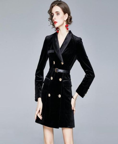 women039s jackets runway fall winter gold velvet jacket vintage elegant slim female coat outerwear with belt dress vestido7154856, Black;brown
women039s jackets runway fall winter gold velvet jacket vintage elegant slim female coat outerwear with belt dress vestido7154856, Black;brown