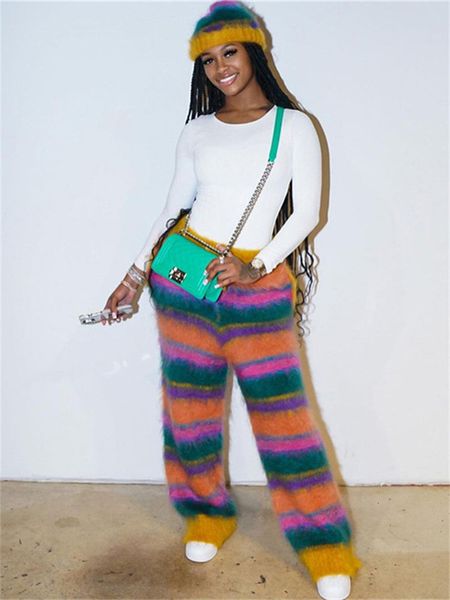 women's pants s 2023 autumn outfits clothes streetwear loose green for women trousers high waist back baggy stripe patchwork 230818, Black;white
women's pants s 2023 autumn outfits clothes streetwear loose green for women trousers high waist back baggy stripe patchwork 230818, Black;white