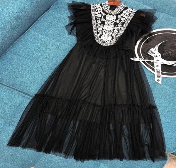 milan runway dress 2019 vintage blackwhite lace mesh long women dress designer vestidos de festa yy505184474, Black
milan runway dress 2019 vintage blackwhite lace mesh long women dress designer vestidos de festa yy505184474, Black