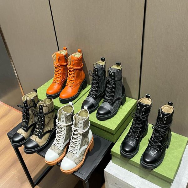 luxury designer boots women's rhombus booties leather ankle boots platform black black and brown colorblock flat boots size 35-42
luxury designer boots women's rhombus booties leather ankle boots platform black black and brown colorblock flat boots size 35-42