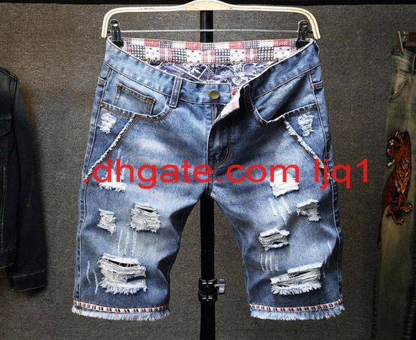 summer thin perforated jeans shorts men039s slim elastic capris korean light color capris breeches men039s fashion33752414236, Blue
summer thin perforated jeans shorts men039s slim elastic capris korean light color capris breeches men039s fashion33752414236, Blue