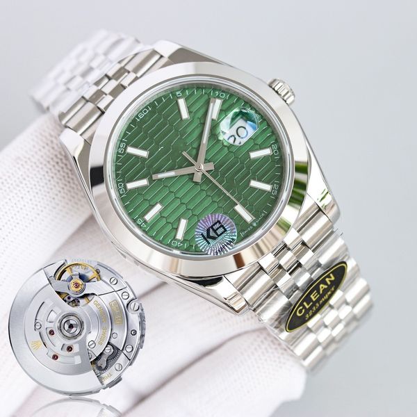 luxury men's automatic watch size 41mm automatic watch mechanical sapphire mirror waterproof watch diary series, Slivery;brown
luxury men's automatic watch size 41mm automatic watch mechanical sapphire mirror waterproof watch diary series, Slivery;brown